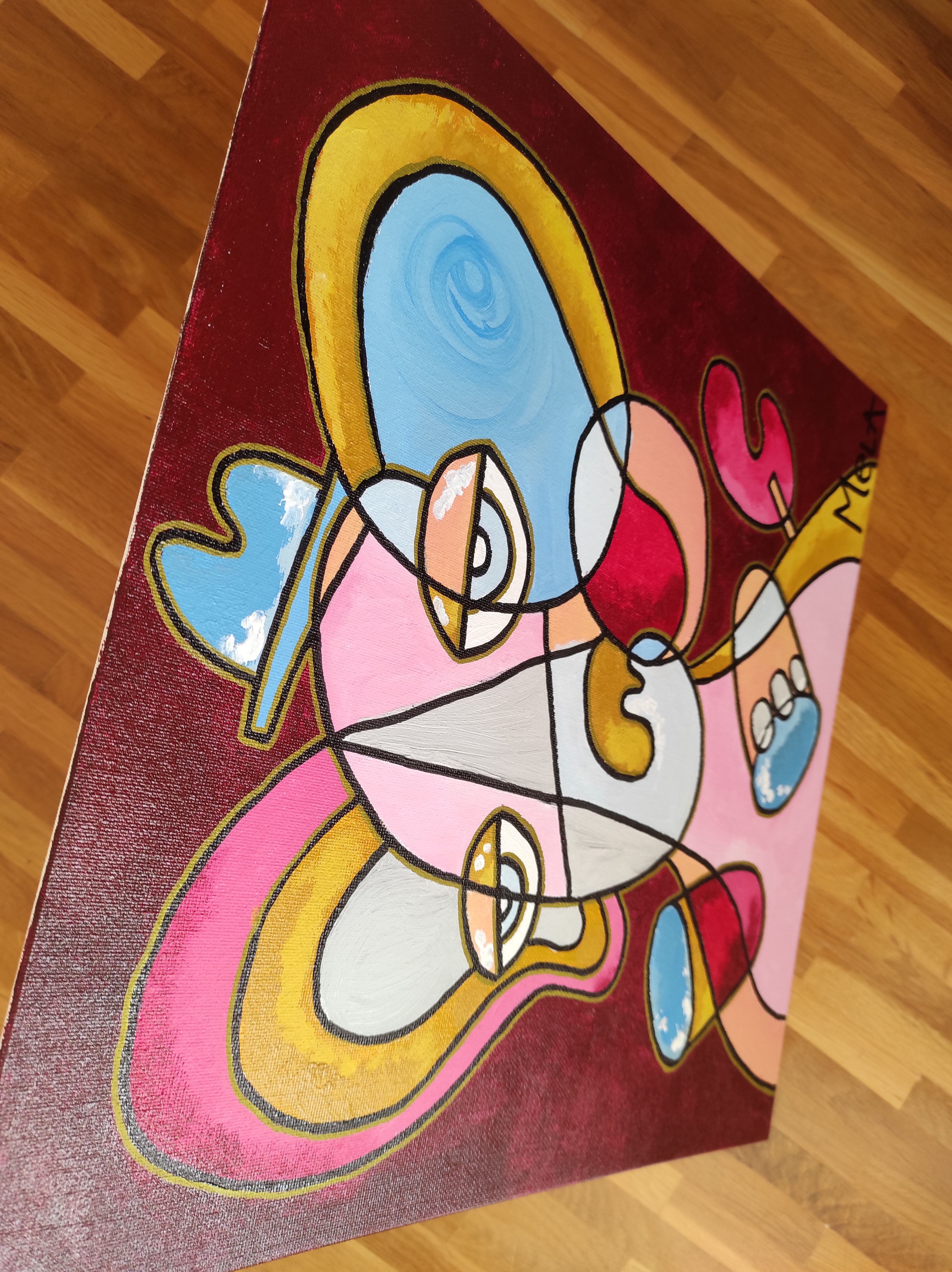 Elephant (Acryl auf Leinwand)